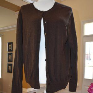 Dark brown light weight jacket